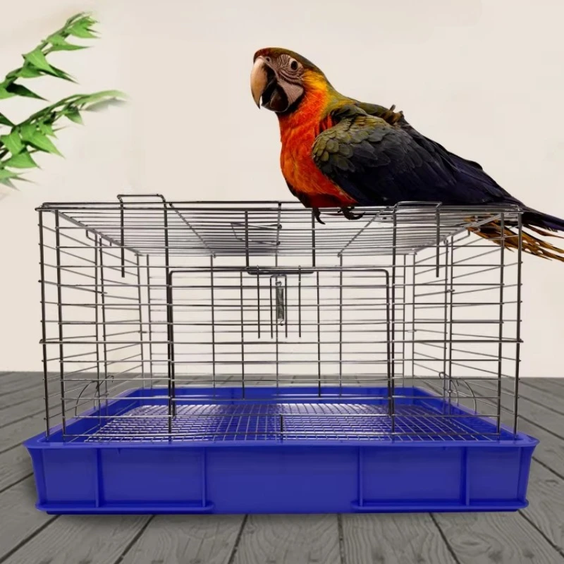 Большая клетка для попугаев, XXL-клетка для птиц с защитой от разлетающихся перьев для дома - легкоочищаемая комнатная клетка для попугаев, корелл и мелких животных
Большая клетка для попугаев, XXL-клетка для птиц с защитой от разлетающихся перьев для дома - легкоочищаемая комнатная клетка для попугаев, корелл и мелких животных