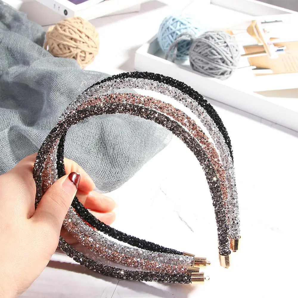 Fashion Korea Crystal Hair Accessories Soft Rhinestone Beads Bezel Hairband Headband Headhoop
Fashion Korea Crystal Hair Accessories Soft Rhinestone Beads Bezel Hairband Headband Headhoop