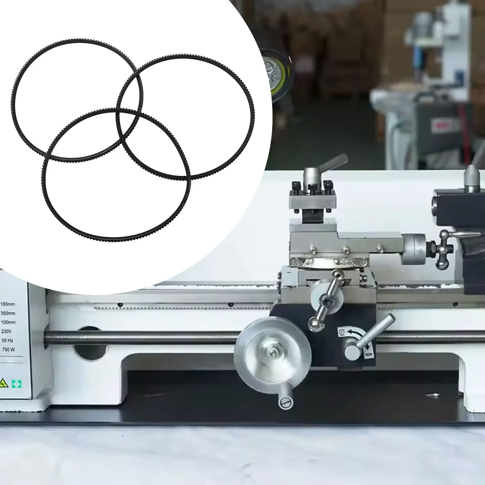 Metal Lathe Drive 5M375 Belt Lathe Processing Easy Installation Belt For WM210V Lathe Easy Install Lathe Belt Replacement Belt
Metal Lathe Drive 5M375 Belt Lathe Processing Easy Installation Belt For WM210V Lathe Easy Install Lathe Belt Replacement Belt