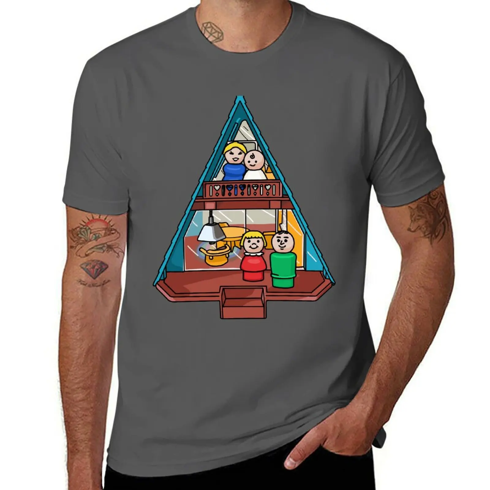 Little People Family In Their A-Frame House T-Shirt anime figures aesthetic clothes cheap stuff men t shirt 
Little People Family In Their A-Frame House T-Shirt anime figures aesthetic clothes cheap stuff men t shirt