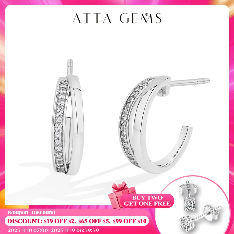 ATTAGEM новые классические серьги с муассанитом, женские серьги из стерлингового серебра 925 пробы, роскошные серьги высокого качества с бриллиантами, ювелирные изделия для вечеринок
ATTAGEM новые классические серьги с муассанитом, женские серьги из стерлингового серебра 925 пробы, роскошные серьги высокого качества с бриллиантами, ювелирные изделия для вечеринок