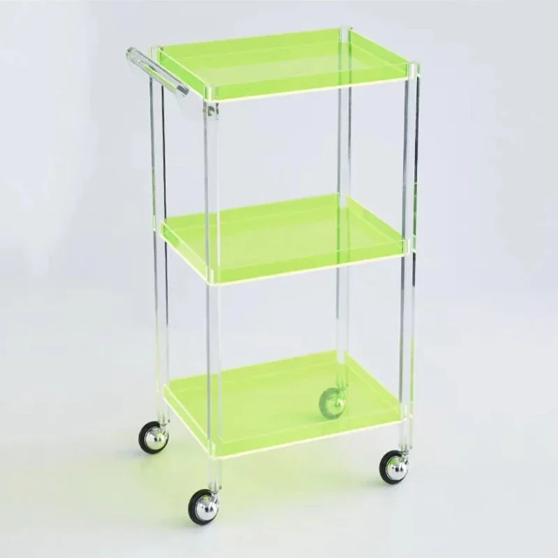 Hairdressing Trolley With Wheels Vintage Auxiliary Cart for Beauty Salon Metallic Organizers Trolleys Car Professional Furniture
Hairdressing Trolley With Wheels Vintage Auxiliary Cart for Beauty Salon Metallic Organizers Trolleys Car Professional Furniture