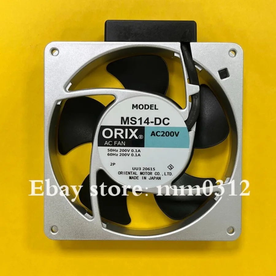 1PCS for ORIX Fan MS14-DC AC200V 140*140*28MM 220v AC Cooling Fan
1PCS for ORIX Fan MS14-DC AC200V 140*140*28MM 220v AC Cooling Fan