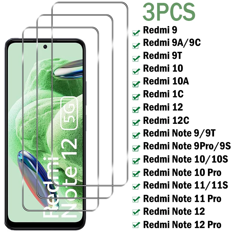 Защитное стекло с полным покрытием для Xiaomi Redmi Note 10 9 11 12 Pro 10S 9S, пленка для экрана Redmi 9C 9T 9A 10C 10A 12C, стекло, 3 шт.
Защитное стекло с полным покрытием для Xiaomi Redmi Note 10 9 11 12 Pro 10S 9S, пленка для экрана Redmi 9C 9T 9A 10C 10A 12C, стекло, 3 шт.