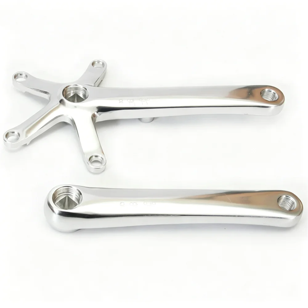 Folding bike crank BCD130 for brompton transmission upgrade for dahon Square hole crank ultra light silver plated 170mm
Folding bike crank BCD130 for brompton transmission upgrade for dahon Square hole crank ultra light silver plated 170mm