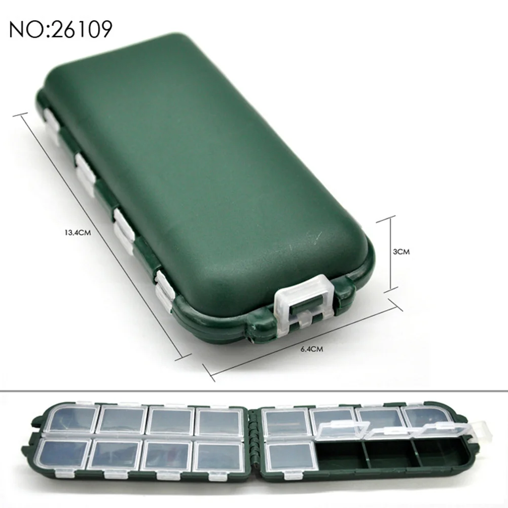 2 Pcs Fishing Accessories Box Small Parts Organizer Lure Storage Boxes Bait Container Fake Tackle Tray Plastics 
2 Pcs Fishing Accessories Box Small Parts Organizer Lure Storage Boxes Bait Container Fake Tackle Tray Plastics