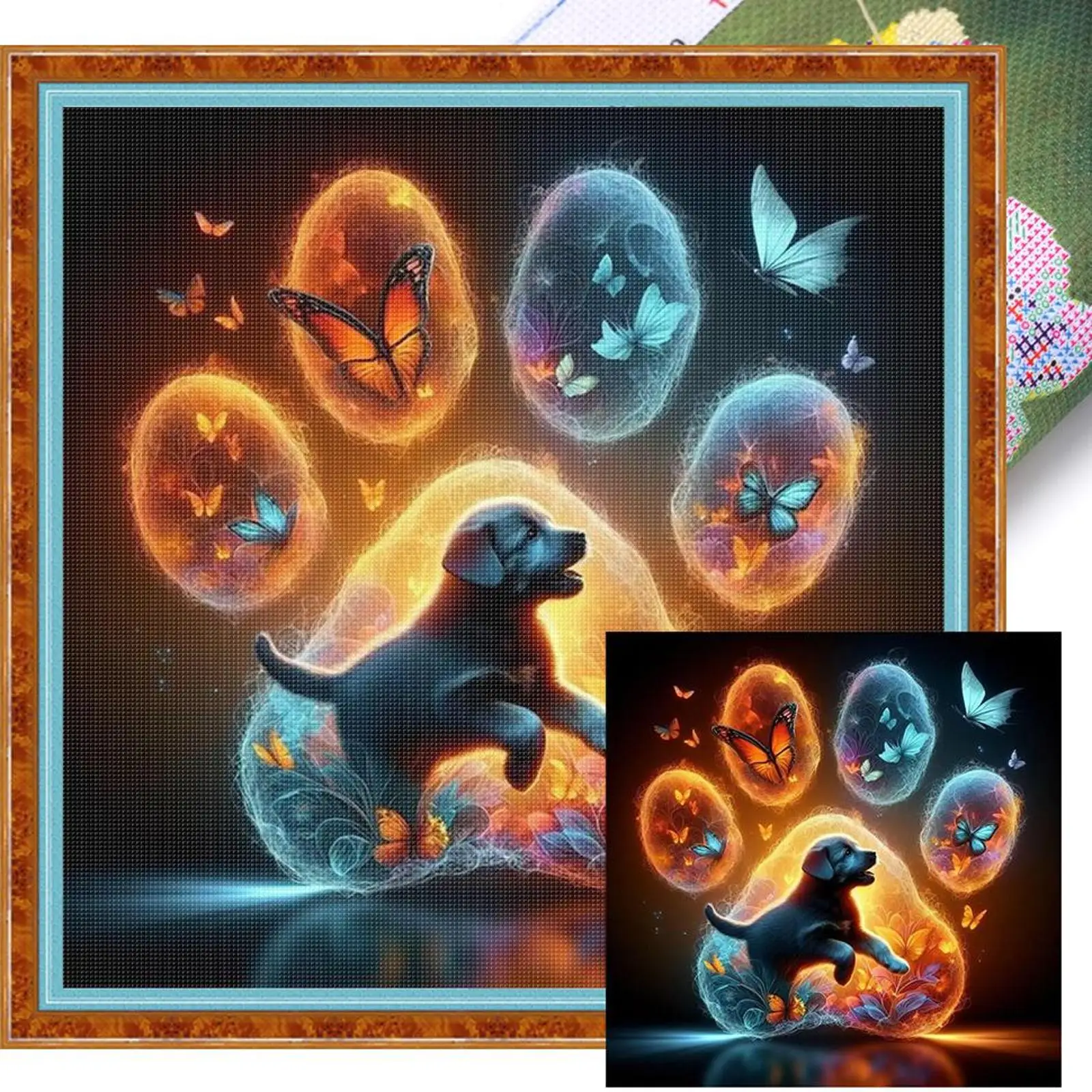 Paw Printed Cross Stitch Kit DIY 11CT Embroidery Craft Set Home Decoration
Paw Printed Cross Stitch Kit DIY 11CT Embroidery Craft Set Home Decoration