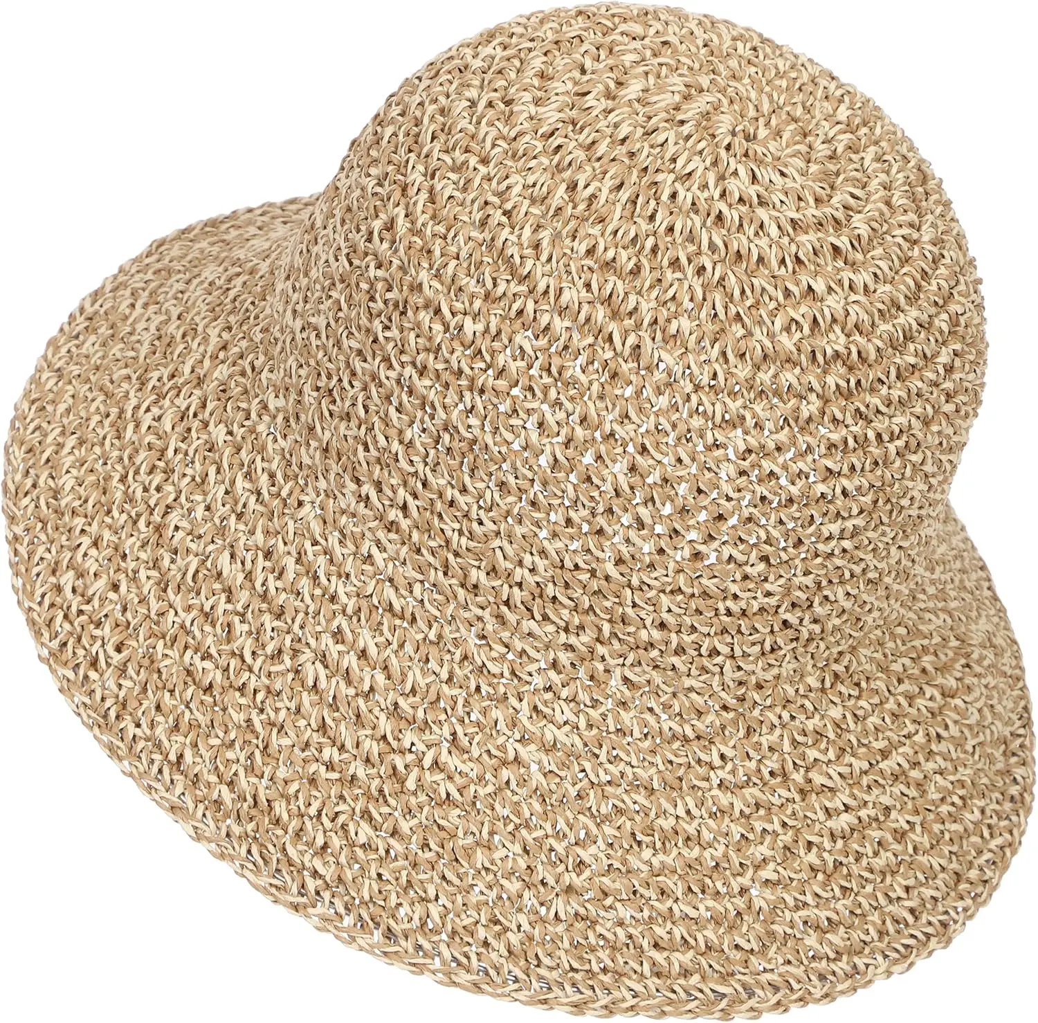 Women's Crochet Straw Bucket Hat Sun Protection UPF 50+ Foldable Travel Cap
Women's Crochet Straw Bucket Hat Sun Protection UPF 50+ Foldable Travel Cap