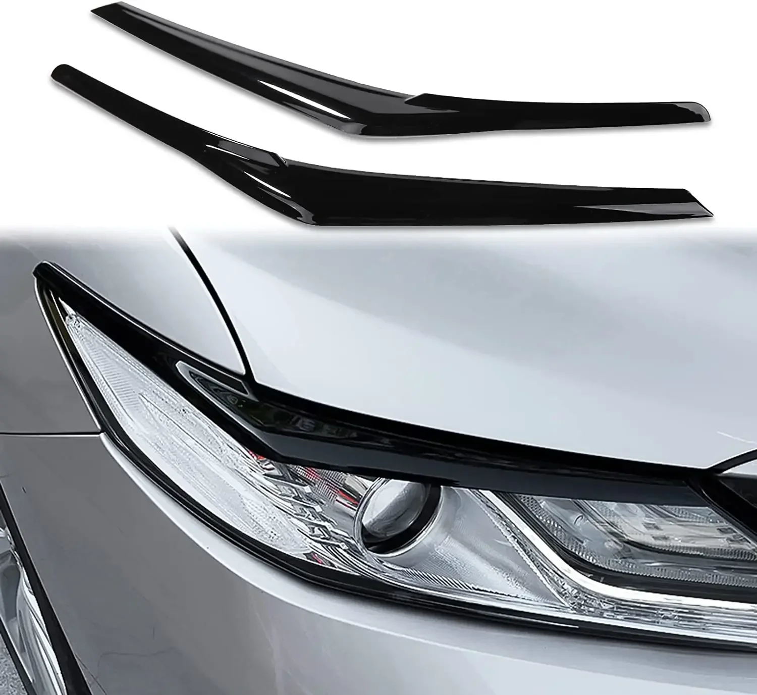 Aggressive Look Exterior Headlight Eyebrow Eyelid Cover Trim for Toyota Camry Accessories 2019 2020 2021 2022 2023
Aggressive Look Exterior Headlight Eyebrow Eyelid Cover Trim for Toyota Camry Accessories 2019 2020 2021 2022 2023