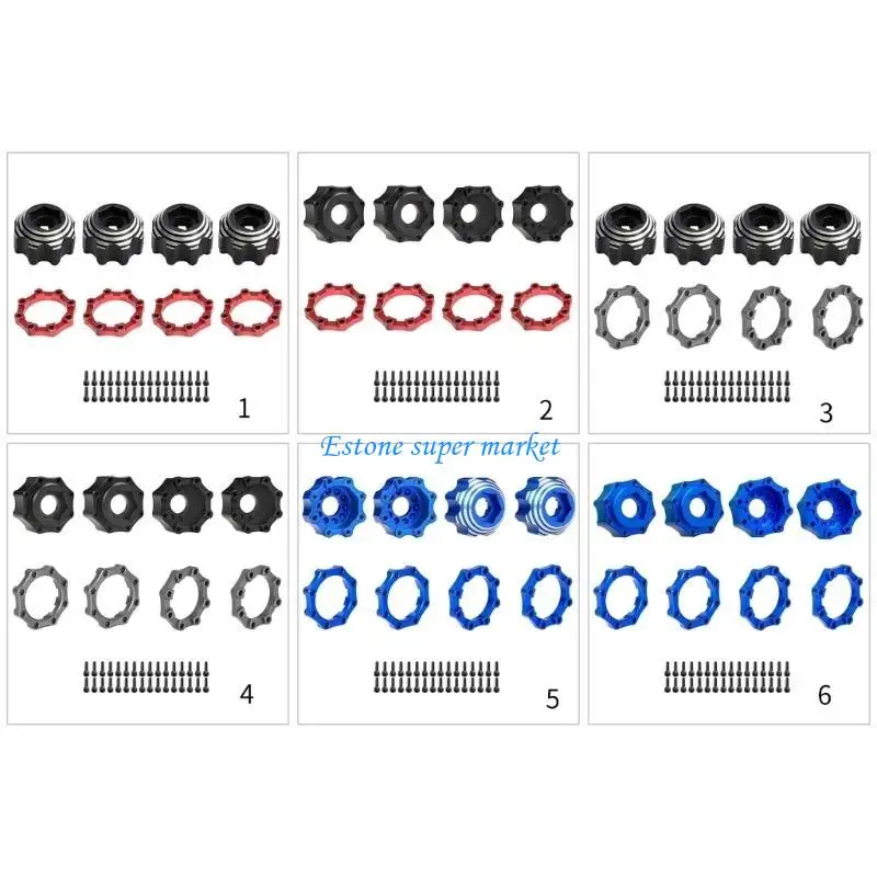 090B 1/7 Remote Car Extended Wheel Hexagon Drive Hub Adaptor for Remote Control Toy
090B 1/7 Remote Car Extended Wheel Hexagon Drive Hub Adaptor for Remote Control Toy