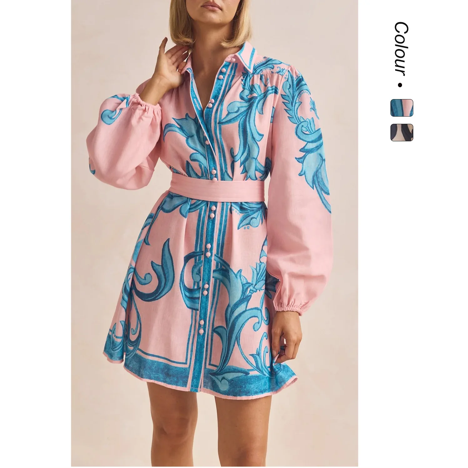 2025 Fashion Printed Belt Loose Vintage Dresses Dress Women Elegant Fashion Beautiful Women's Dresses Party Night Dresses
2025 Fashion Printed Belt Loose Vintage Dresses Dress Women Elegant Fashion Beautiful Women's Dresses Party Night Dresses