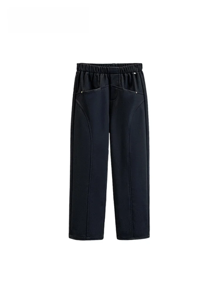 High Waist Fce Lined Straight Leg Pants plus Size Women's Loose Comfortable Slimming Casual Trousers Spring Faion
High Waist Fce Lined Straight Leg Pants plus Size Women's Loose Comfortable Slimming Casual Trousers Spring Faion