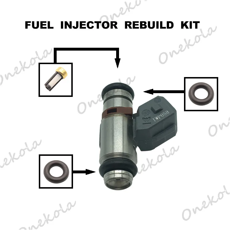 Fuel Injector repair kit Orings Filters for VW GOLF IV POLO LUPO 1.4 16V 1999-2005 IWP058 IWP-058
Fuel Injector repair kit Orings Filters for VW GOLF IV POLO LUPO 1.4 16V 1999-2005 IWP058 IWP-058