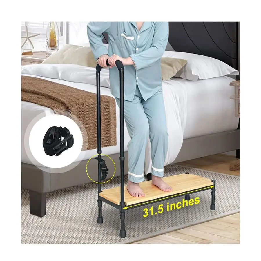 Step Stool with Handle for Elderly Foot Stool Bed Steps for High Beds Adults Seniors Bedside Step Stool with Handrail Bed Stairs
Step Stool with Handle for Elderly Foot Stool Bed Steps for High Beds Adults Seniors Bedside Step Stool with Handrail Bed Stairs