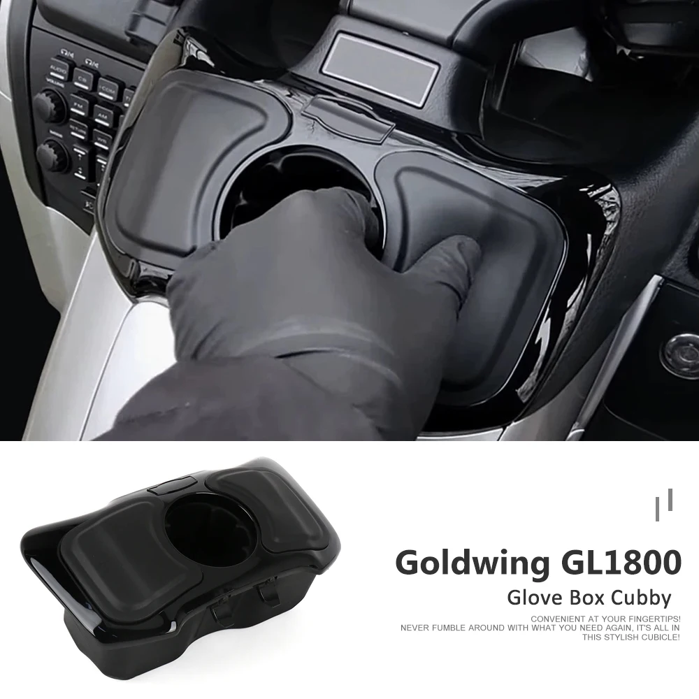 Motorcycle Accessories Black Chrome Front Glove Box Cubby Storage Box For Honda Goldwing GL1800 Gold Wing GL1800 GL 1800 F6B
Motorcycle Accessories Black Chrome Front Glove Box Cubby Storage Box For Honda Goldwing GL1800 Gold Wing GL1800 GL 1800 F6B