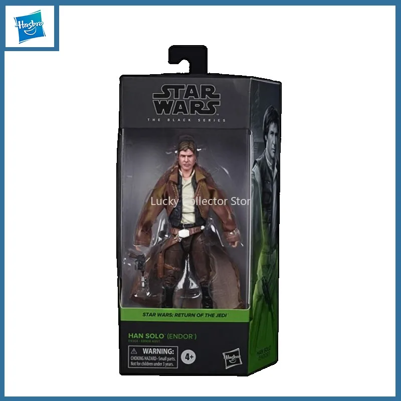 Hasbro Genuine Figure Star Wars Return of The Jedi Han Solo Endor 6-inch Movable Figure Model Decorative Ornament Toy Gift
Hasbro Genuine Figure Star Wars Return of The Jedi Han Solo Endor 6-inch Movable Figure Model Decorative Ornament Toy Gift