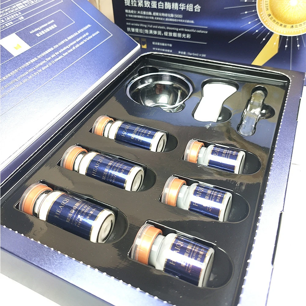 Korea Face Miracle DIY Protease Peptide Mask Skin Care Kit Lifting Firming Whitening Moisturising Rejuvenating Essence
Korea Face Miracle DIY Protease Peptide Mask Skin Care Kit Lifting Firming Whitening Moisturising Rejuvenating Essence