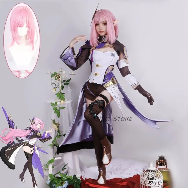 Костюм для косплея Honkai Impact 3rd Elysia, сексуальное платье, парик, костюмы для косплея на Хэллоуин
Костюм для косплея Honkai Impact 3rd Elysia, сексуальное платье, парик, костюмы для косплея на Хэллоуин