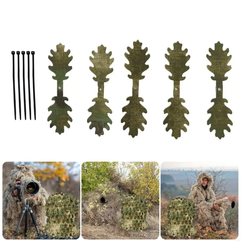 Camouflage Strips Accessories for Hunting Hat Helmets Backpacks
Camouflage Strips Accessories for Hunting Hat Helmets Backpacks
