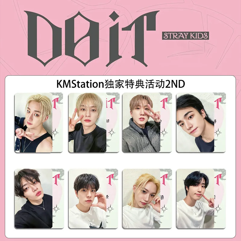 8pcs Stray Kids Album "DO IT" KMS2.0 Special Offer Chinese Card Back SKZOO Special Card Collection Card Fan Gift
8pcs Stray Kids Album "DO IT" KMS2.0 Special Offer Chinese Card Back SKZOO Special Card Collection Card Fan Gift