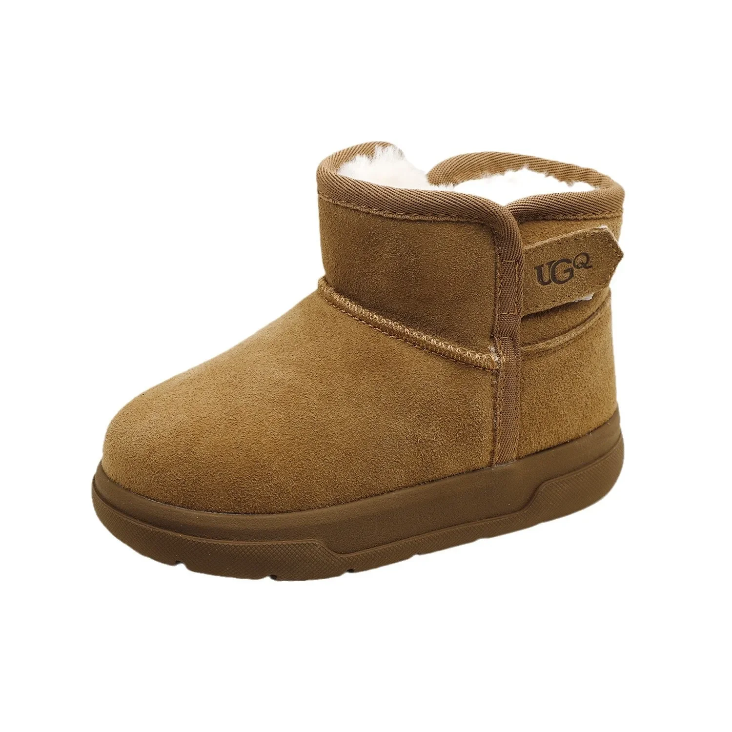 Winter Children's Boys Girls Soft Genuine Leather Comfortable Warm Snow Boots Kids Toddler New Versatile Platform Short Boots
Winter Children's Boys Girls Soft Genuine Leather Comfortable Warm Snow Boots Kids Toddler New Versatile Platform Short Boots