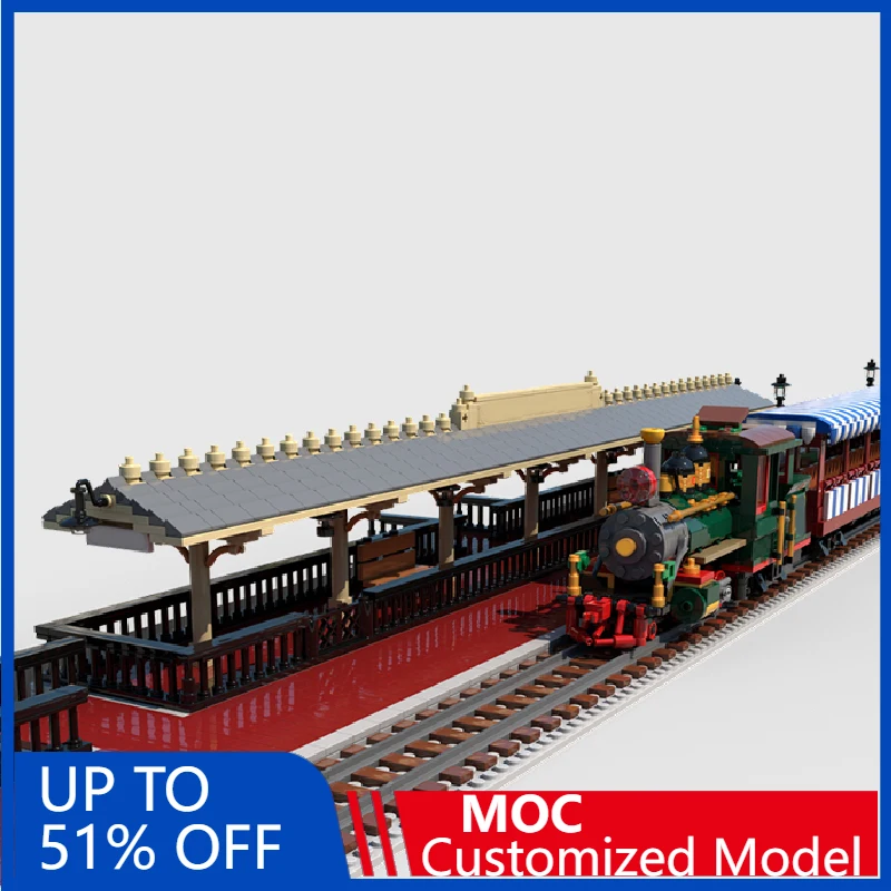 3061 Pcs MOC Medieval Train Station Modular Model DIY Building Block Technology Assembly Creative Type Toys Kids Birthday Gifts
3061 Pcs MOC Medieval Train Station Modular Model DIY Building Block Technology Assembly Creative Type Toys Kids Birthday Gifts
