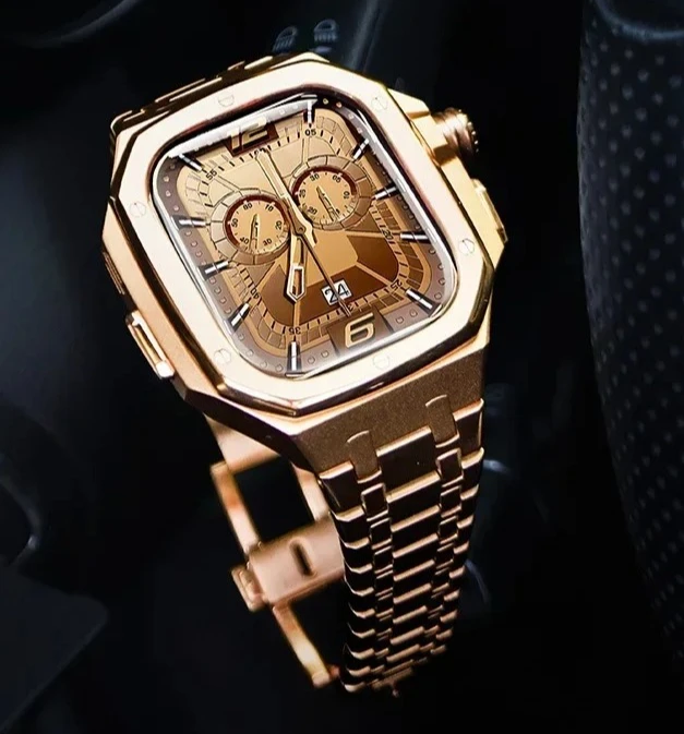 NEW Luxury Modification Mod Kit for Apple Watch Ultra 3 2 1 49MM Stainless Steel Strap+Case for IWatch Series 49mm Accessories
NEW Luxury Modification Mod Kit for Apple Watch Ultra 3 2 1 49MM Stainless Steel Strap+Case for IWatch Series 49mm Accessories