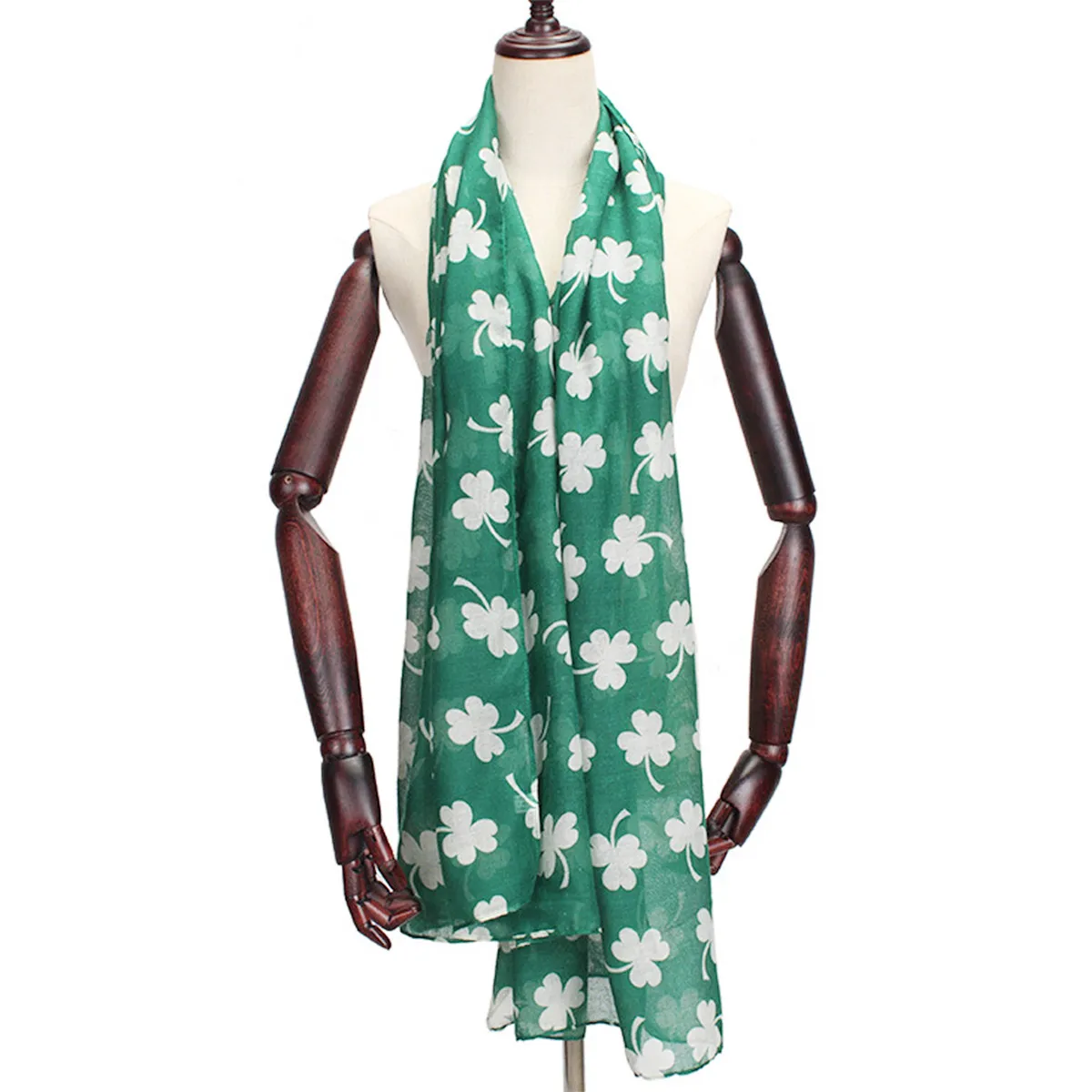 Women's Clover Print Scarf Large Lightweight Shawl for Layering Trendy Outfit Upgrade Perfect Gift for Her Any Season
Women's Clover Print Scarf Large Lightweight Shawl for Layering Trendy Outfit Upgrade Perfect Gift for Her Any Season