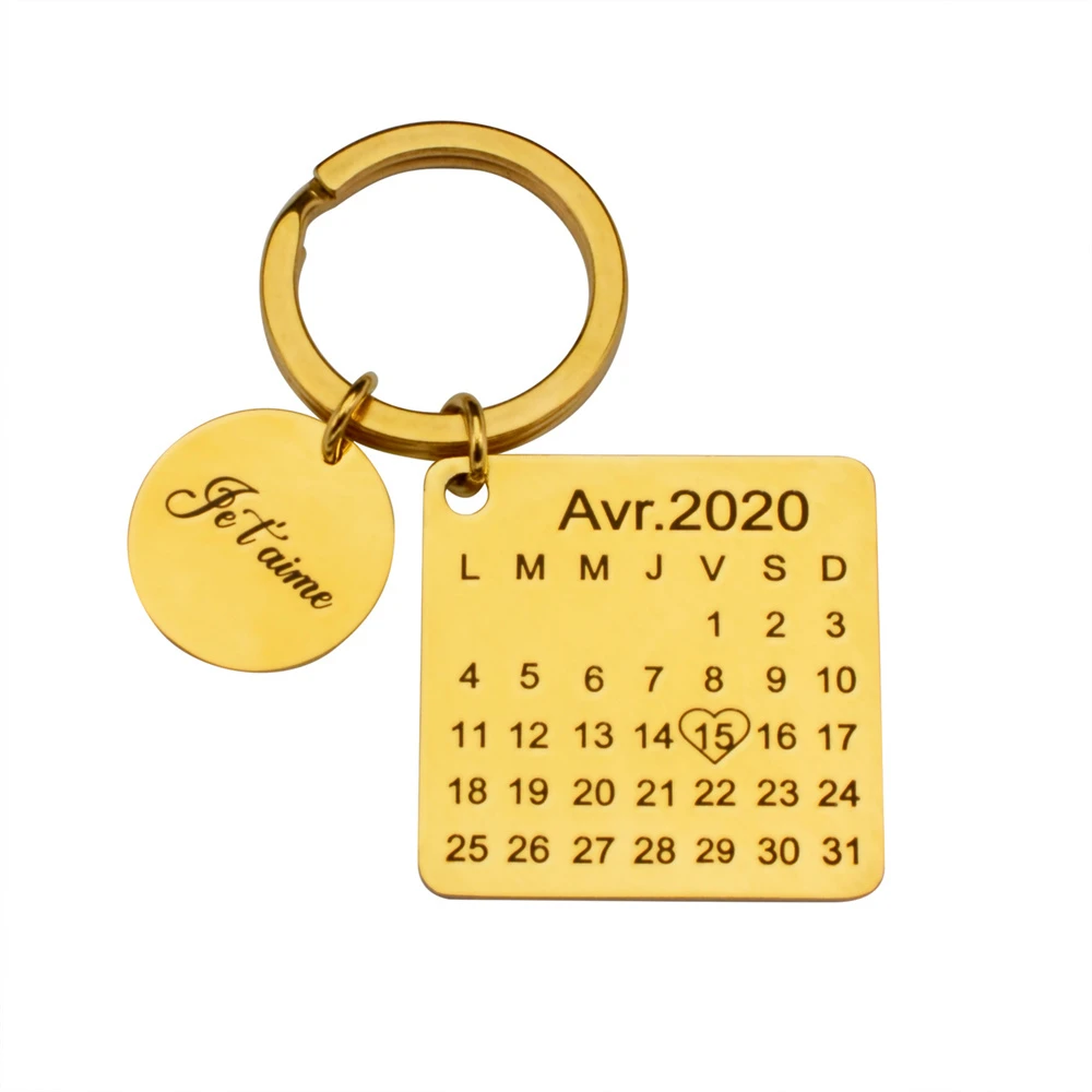 Custom Personalized Stainless Steel Keychain For Couple Jewelry Name Stainless Steel Customized Key Chain Father's Day
Custom Personalized Stainless Steel Keychain For Couple Jewelry Name Stainless Steel Customized Key Chain Father's Day