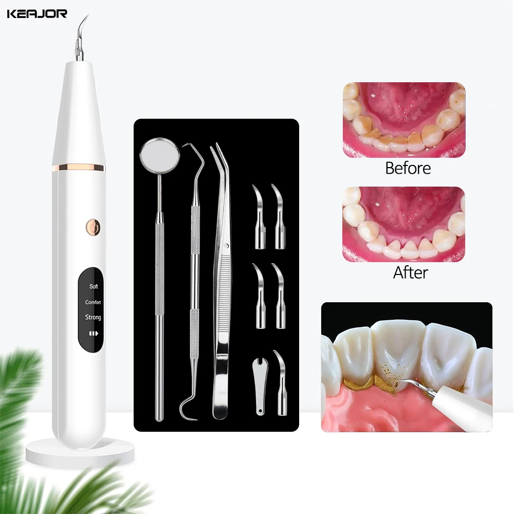 Ultrasonic Scaler For Teeth Dental Calculus Remover Electric Tooth Tartar Eliminator Stain Stone Cleaner Sonic Plaque Removal
Ultrasonic Scaler For Teeth Dental Calculus Remover Electric Tooth Tartar Eliminator Stain Stone Cleaner Sonic Plaque Removal
