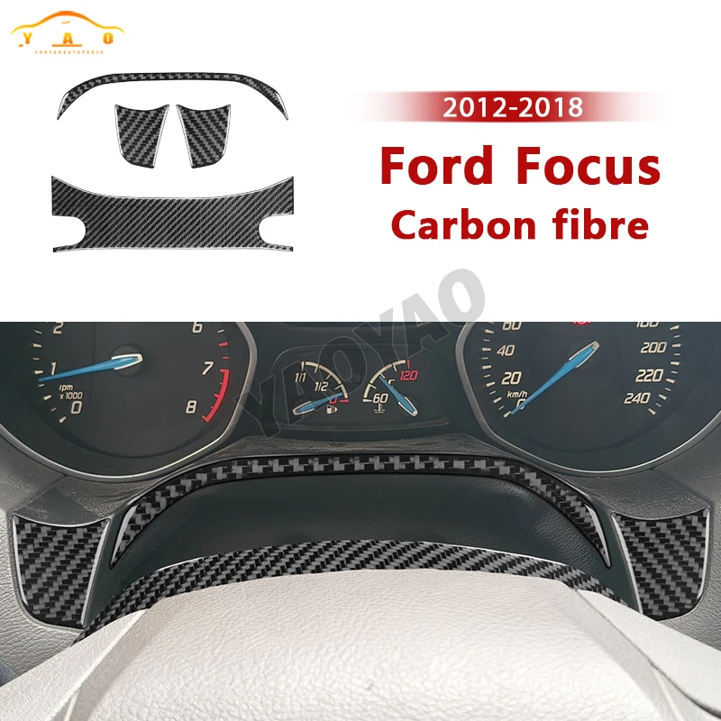 Carbon Fiber For Ford Focus Mk3 2012-2014 Car Speedmeter Frame Panel Cover Trim Sticker Interior Accessories
Carbon Fiber For Ford Focus Mk3 2012-2014 Car Speedmeter Frame Panel Cover Trim Sticker Interior Accessories