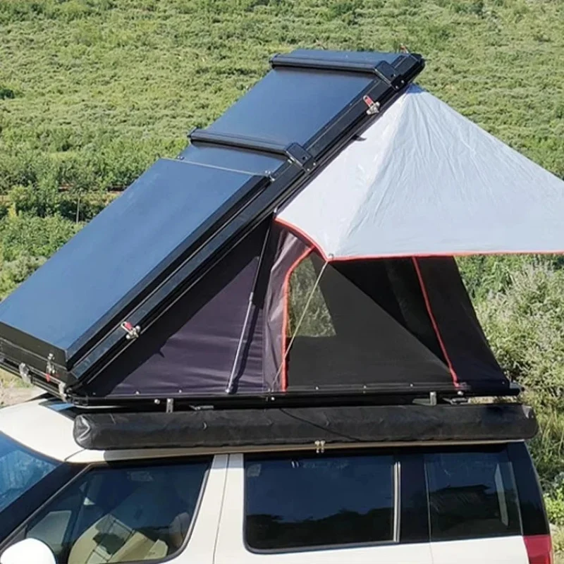 Aluminum Foldable Hard Rooftop Tent, Lightweight 4x4 Camping Car Tent
Aluminum Foldable Hard Rooftop Tent, Lightweight 4x4 Camping Car Tent