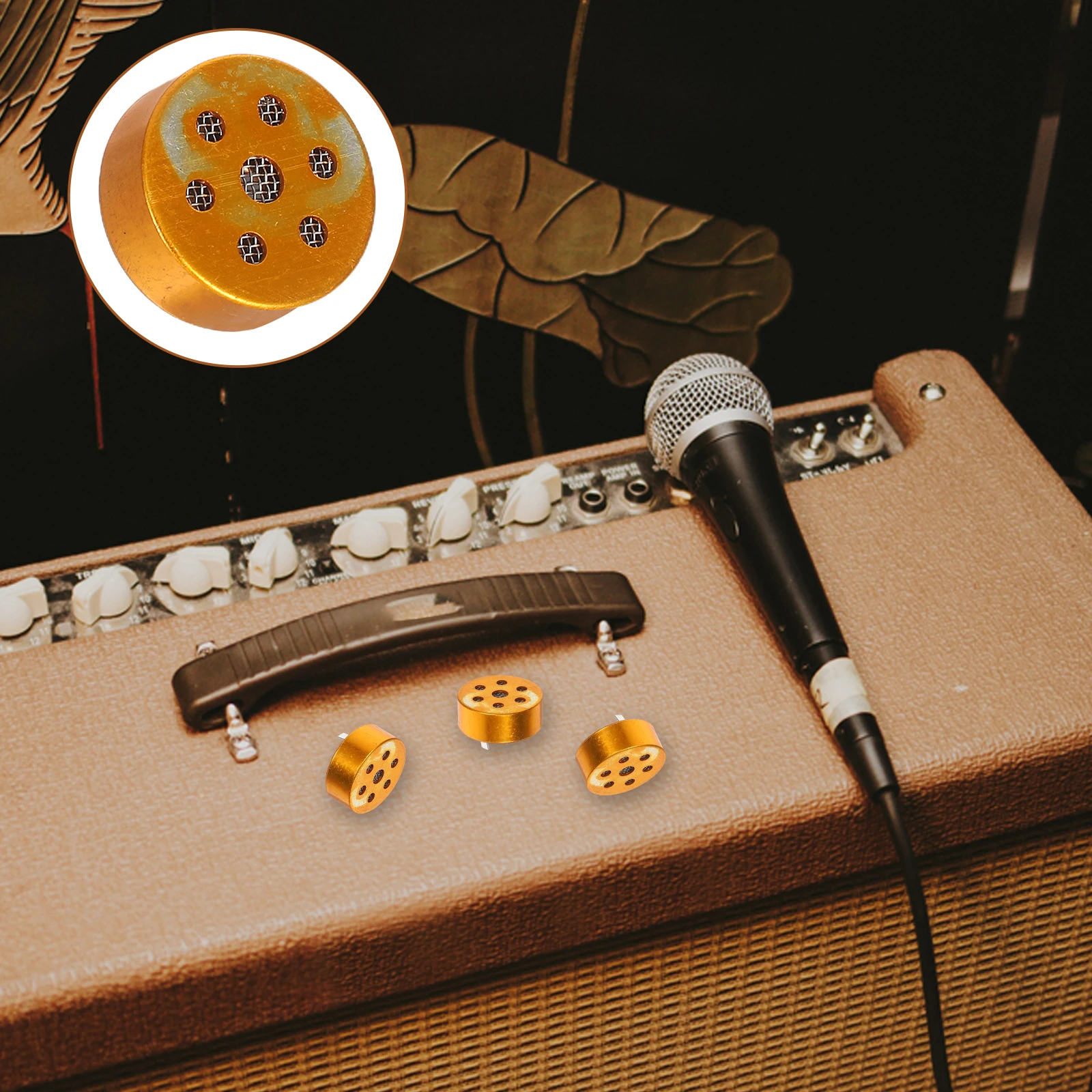 16Mm Condenser Microphone Capsule Replacement Shockproof Mic Studio Ktv Recording Singing Handheld Dynamic Core
16Mm Condenser Microphone Capsule Replacement Shockproof Mic Studio Ktv Recording Singing Handheld Dynamic Core