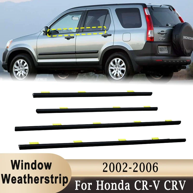 Window Weatherstrips For Honda CRV 2002-2006 Chrome Side Door Moulding Trim Belt Outer Window Glass Sealing Belts 72410-S9A-003
Window Weatherstrips For Honda CRV 2002-2006 Chrome Side Door Moulding Trim Belt Outer Window Glass Sealing Belts 72410-S9A-003