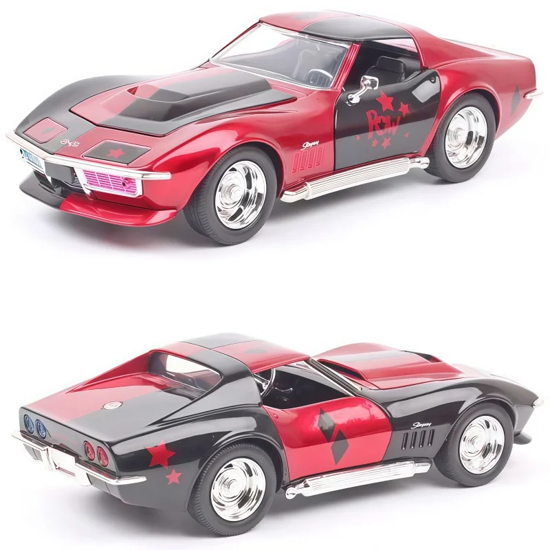 Jada's 1969 Chevrolet 1/24 Corvette "Tuna Fish" DC Clownette Harley Quinn doll-sized metal model collectible gift
Jada's 1969 Chevrolet 1/24 Corvette "Tuna Fish" DC Clownette Harley Quinn doll-sized metal model collectible gift