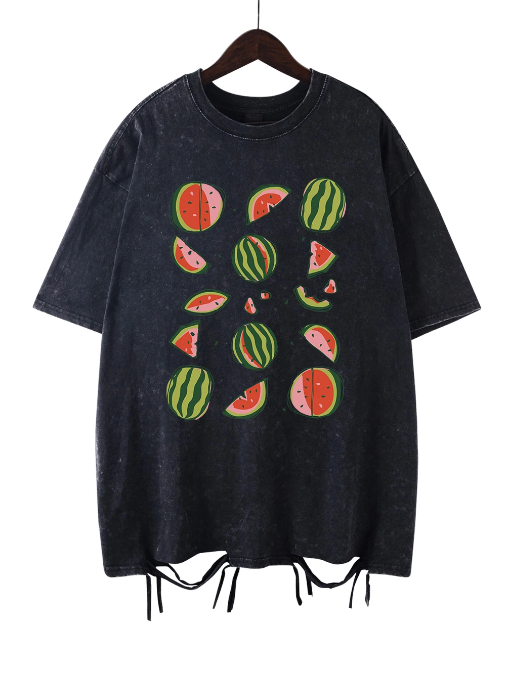 Delicious Watermelon Cut Open Prints Washed T-Shirt Women Cotton T Shirt O-Neck Comfortable Distressed Tops Summer Woman Clothes
Delicious Watermelon Cut Open Prints Washed T-Shirt Women Cotton T Shirt O-Neck Comfortable Distressed Tops Summer Woman Clothes