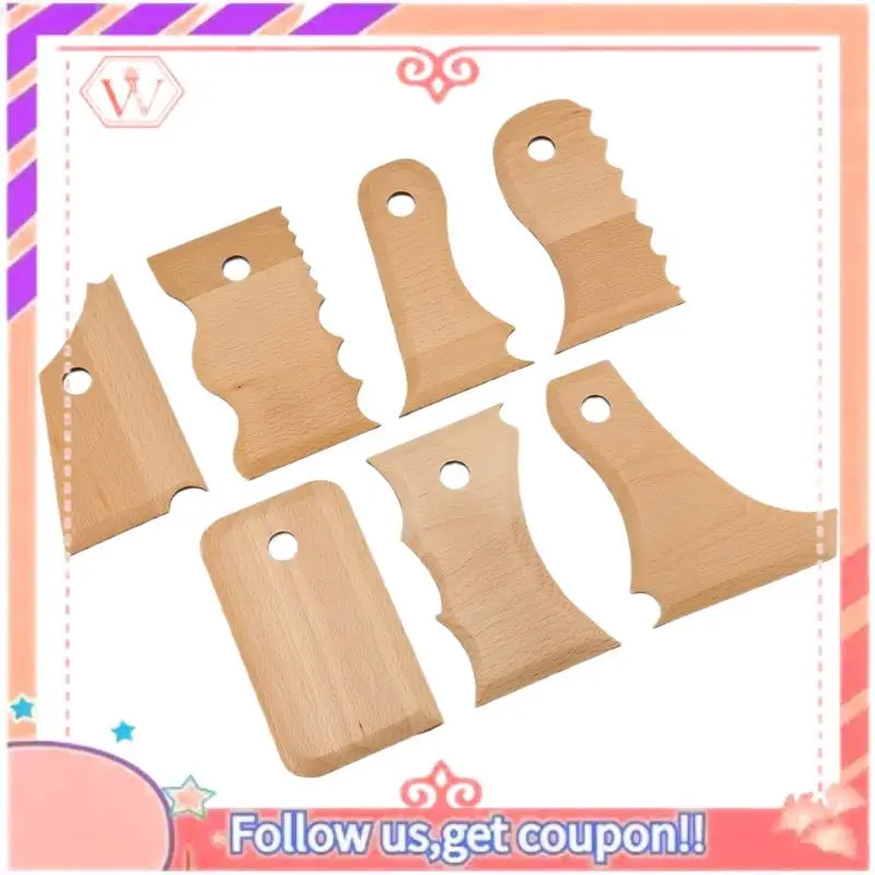 Upgraded 7 PCS Pottery Trimming Tools Pottery Clay Foot Shaper Tools Wooden Texture Profile Rib Bundle Foot Shaper
Upgraded 7 PCS Pottery Trimming Tools Pottery Clay Foot Shaper Tools Wooden Texture Profile Rib Bundle Foot Shaper