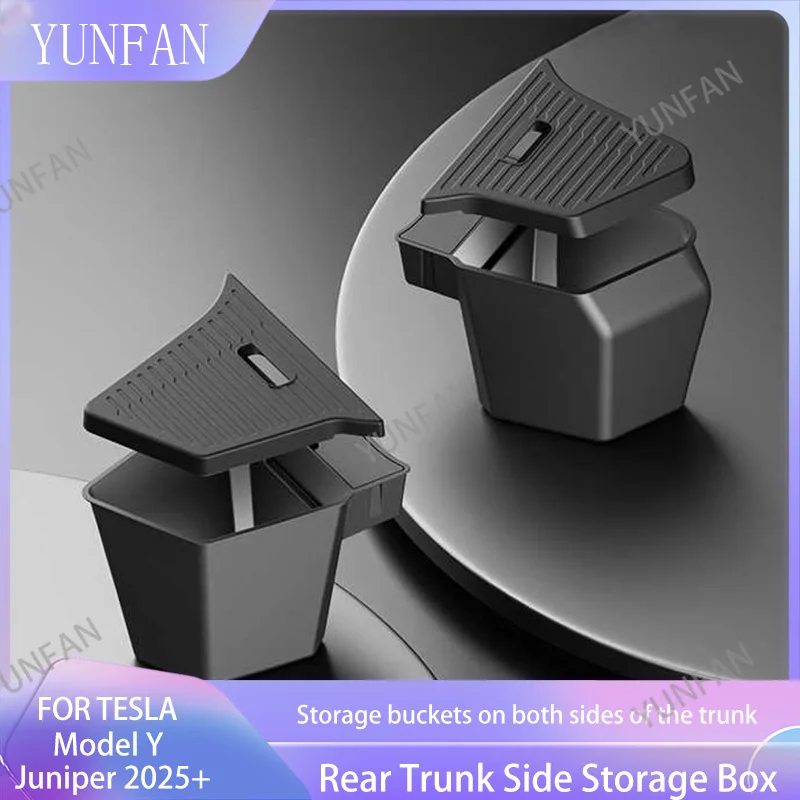 2025 для Tesla Model Y Juniper TPE, боковая крышка ящика для хранения багажника - прочный водонепроницаемый органайзер для уборки багажника
2025 для Tesla Model Y Juniper TPE, боковая крышка ящика для хранения багажника - прочный водонепроницаемый органайзер для уборки багажника