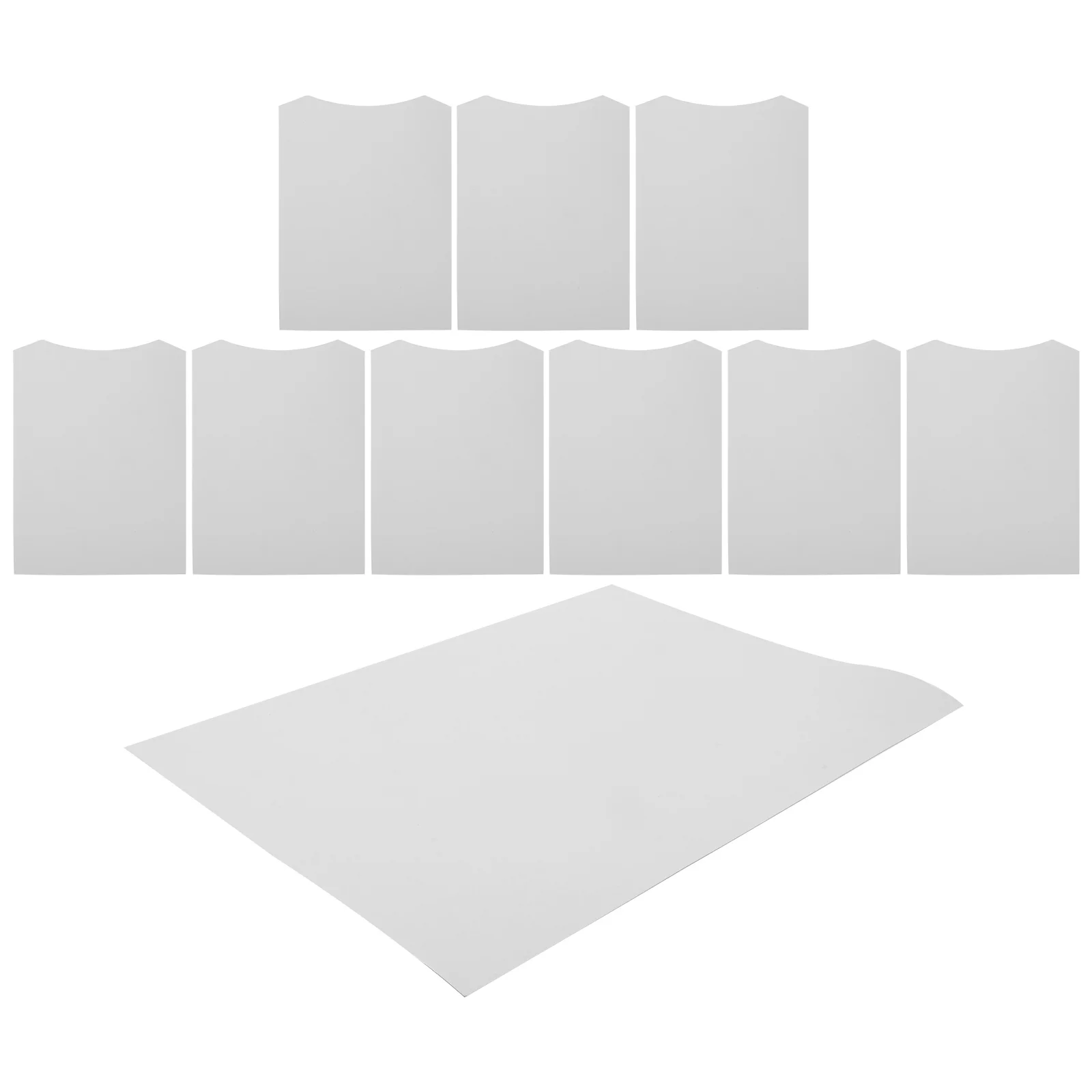 10pcs Shirt Cardboards 23x31cm White Paperboard Liners for Folding Clothes T-shirt Packaging Inserts Craft Supplies
10pcs Shirt Cardboards 23x31cm White Paperboard Liners for Folding Clothes T-shirt Packaging Inserts Craft Supplies