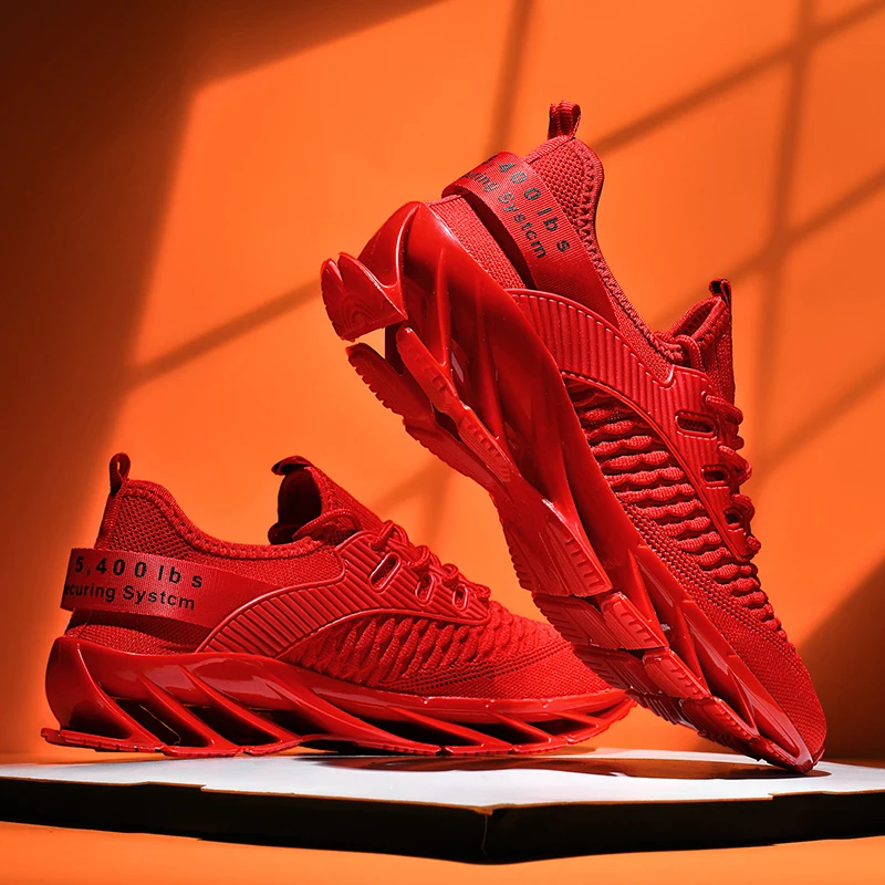 Anti slip and wear-resistant blade sole men's shoes with high top wrapped support design, outdoor running trend casual shoes
Anti slip and wear-resistant blade sole men's shoes with high top wrapped support design, outdoor running trend casual shoes