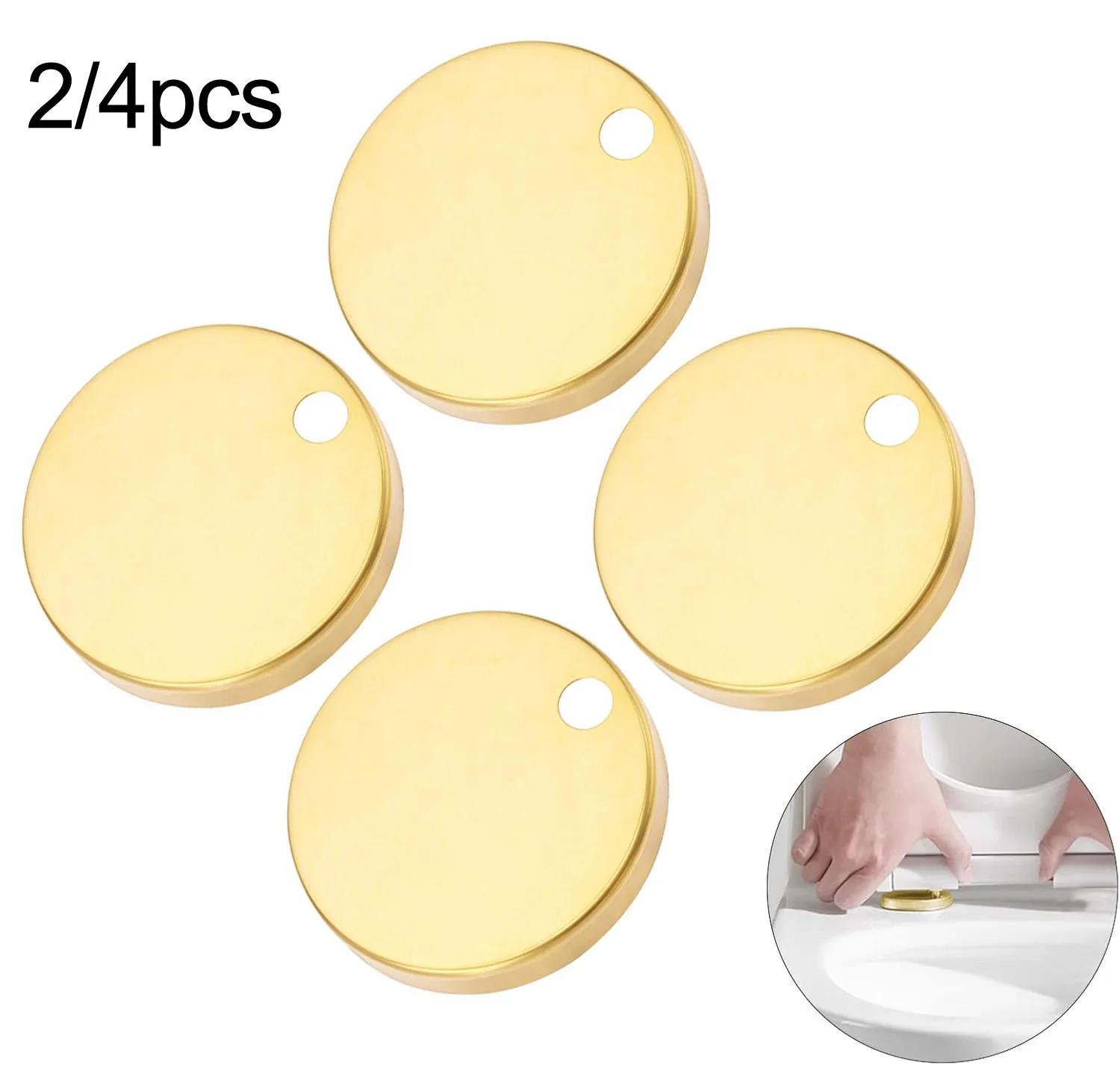 2/4Pcs 60mm Toilet Seat Hinge Cover Stainless Steel Toilet Seat Fixing Decorative Covers Bathroom Toilet Accessories
2/4Pcs 60mm Toilet Seat Hinge Cover Stainless Steel Toilet Seat Fixing Decorative Covers Bathroom Toilet Accessories