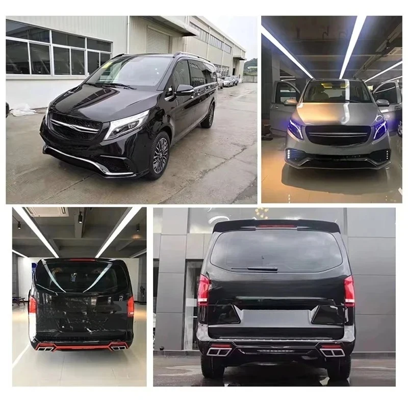 Upgrade and Modify New Design High Quality Car Body Kit Car Front Bumper W447 v Class Car Accessories
Upgrade and Modify New Design High Quality Car Body Kit Car Front Bumper W447 v Class Car Accessories