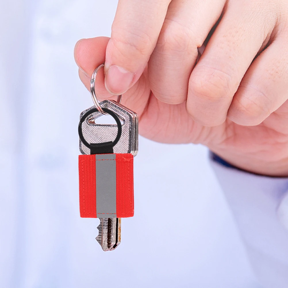 8 Pcs Tag Reflective Keychain Pendants Reflectors Zipper Pull Hanging Bag Red Chains
8 Pcs Tag Reflective Keychain Pendants Reflectors Zipper Pull Hanging Bag Red Chains