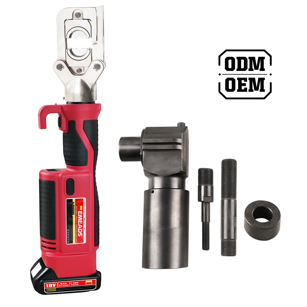 Гидравлический пресс для резки и обжима электрических кабелей Emeads GES-60UNV
Гидравлический пресс для резки и обжима электрических кабелей Emeads GES-60UNV