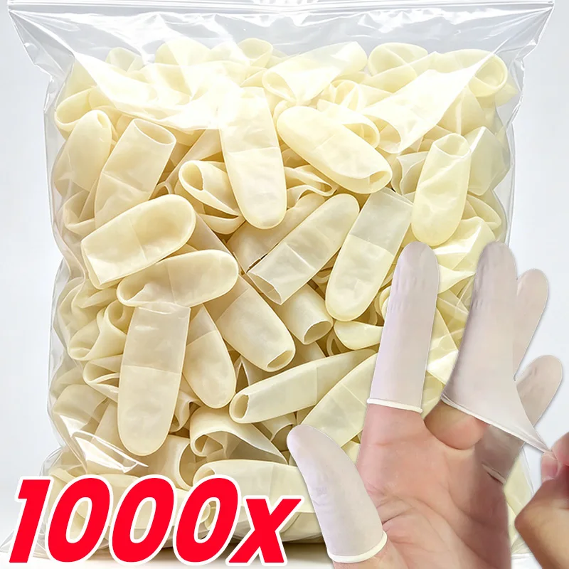 50-1000pcs Non-slip Disposable Latex Finger Cover Anti-static Finger Cots Nail Art Tools Fingertip Protector Thumb Sleeve Glove
50-1000pcs Non-slip Disposable Latex Finger Cover Anti-static Finger Cots Nail Art Tools Fingertip Protector Thumb Sleeve Glove