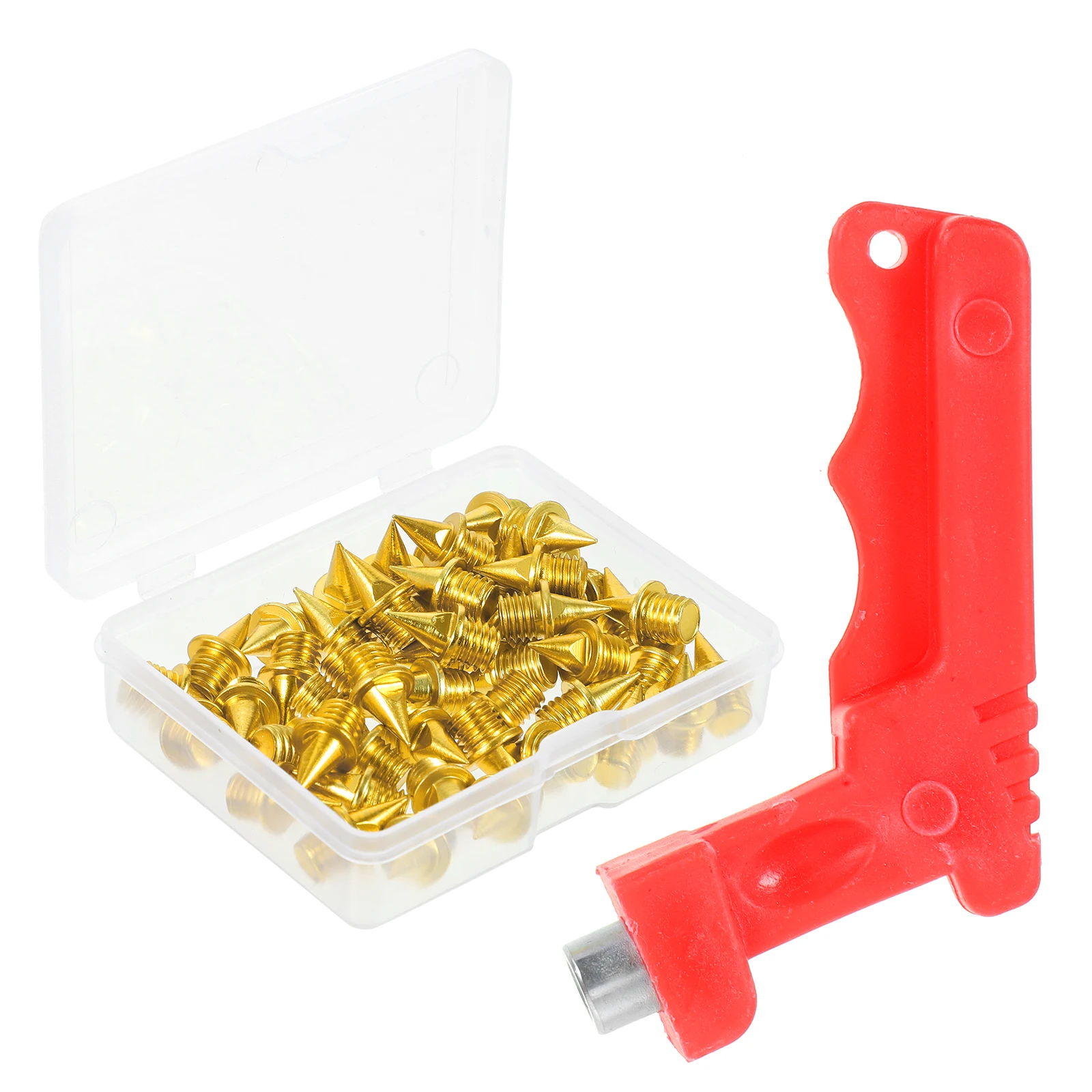 1 set Track Spikes Set Replacement Shoes Accessories Athletics Golf Grass Steel Shoe Spikes for Running Sprint Long Jump
1 set Track Spikes Set Replacement Shoes Accessories Athletics Golf Grass Steel Shoe Spikes for Running Sprint Long Jump