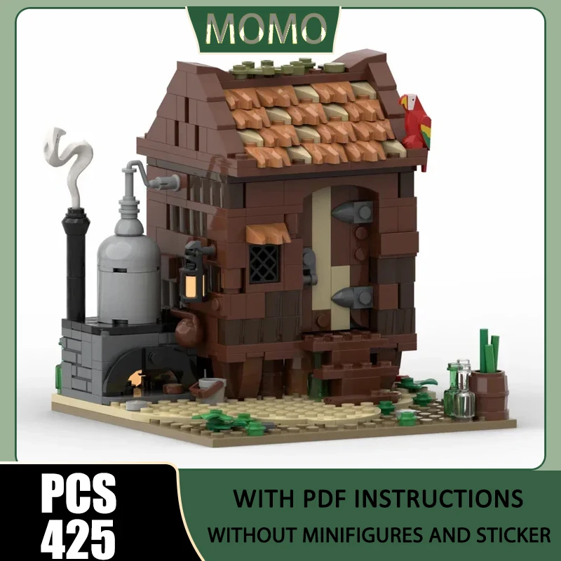 Pirates Model Moc Building Bricks Distillery Model Technology Modular City Street View Blocks Gifts Christmas Toy DIY Assembly
Pirates Model Moc Building Bricks Distillery Model Technology Modular City Street View Blocks Gifts Christmas Toy DIY Assembly