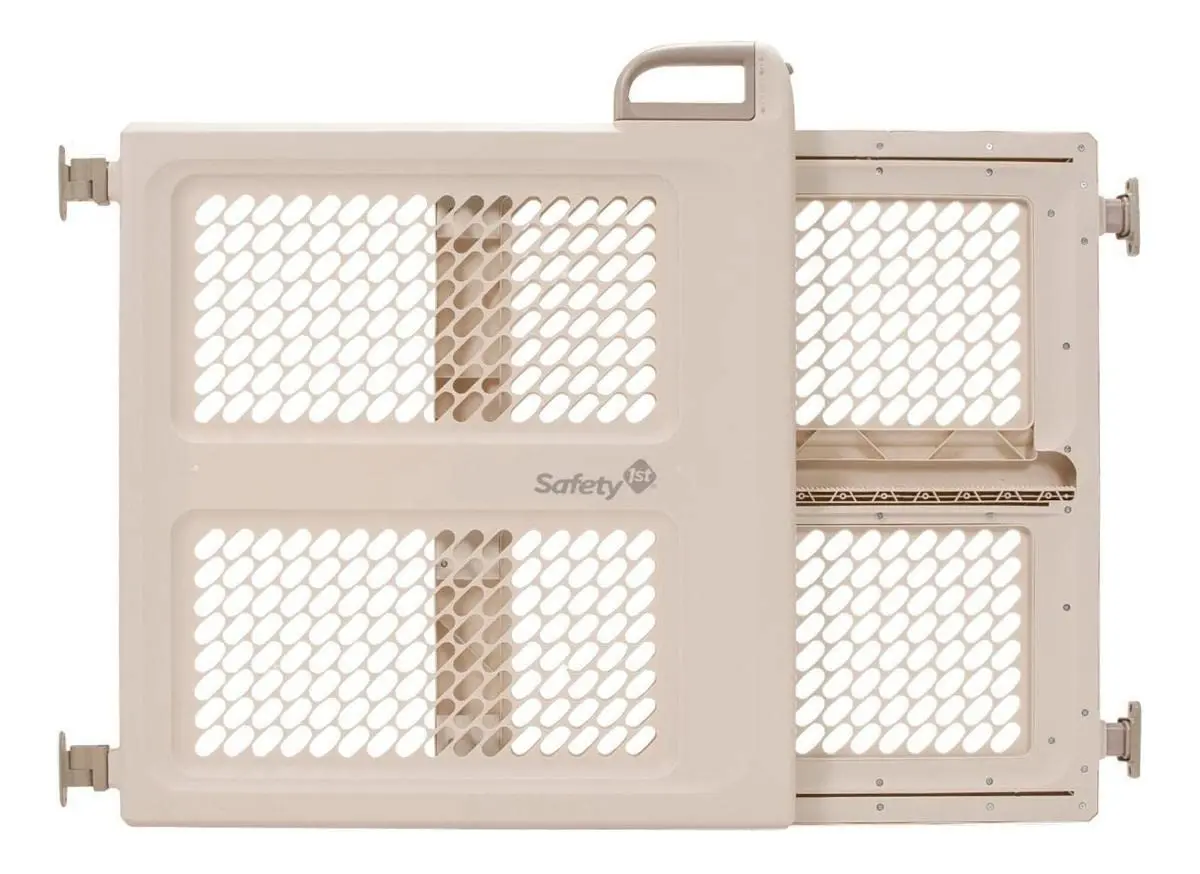 Adjustable Baby Gate for Doorways and Stairs, Pressure Mount with Lock, Fits 28-42 Inches Wide
Adjustable Baby Gate for Doorways and Stairs, Pressure Mount with Lock, Fits 28-42 Inches Wide