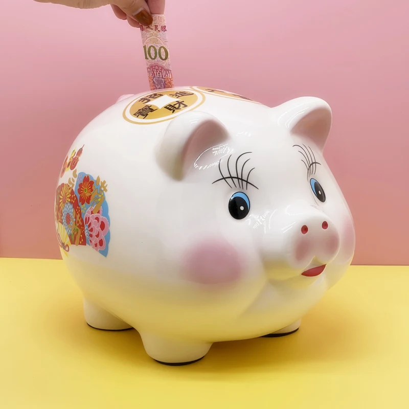 Secret Coin Money Box Storage Gift Cartoon Hidden Safe Cute Ceramic Pig Piggy Bank Papper Money Living Room Hucha Home Decor 5
Secret Coin Money Box Storage Gift Cartoon Hidden Safe Cute Ceramic Pig Piggy Bank Papper Money Living Room Hucha Home Decor 5