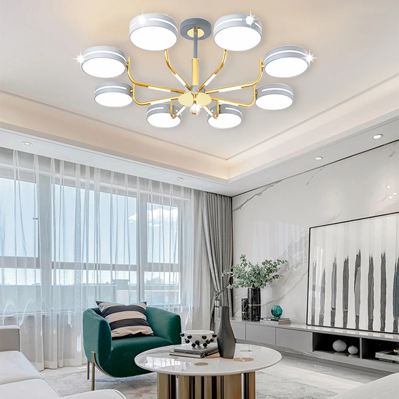 Nordic LED ceiling light for living room bedroom ceiling lamp apartment kitchen ceiling chandelier 220V interior decor lighting
Nordic LED ceiling light for living room bedroom ceiling lamp apartment kitchen ceiling chandelier 220V interior decor lighting